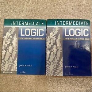 Intermediate Logic Book Christian & Home Schools James Nance Student Curriculum